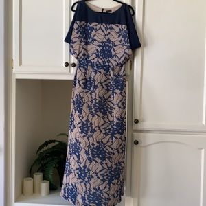 WREN Silk Dress Kimono Sleeve- like new